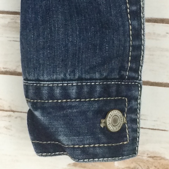 Aeropostale blue jean jacket size medium - Picture 4 of 8